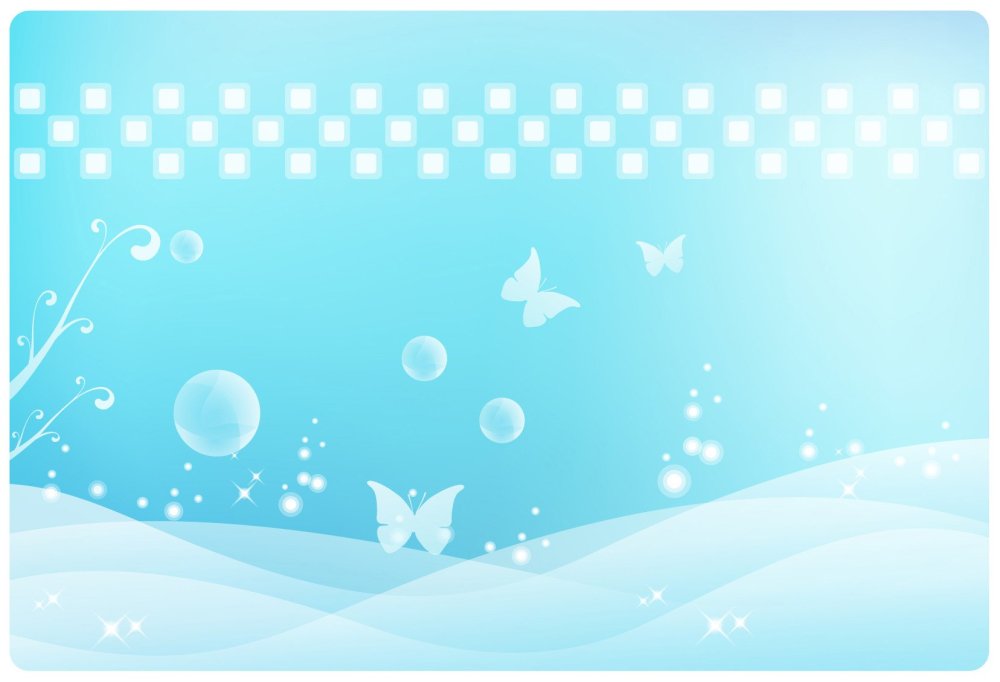 Фон голубой детский