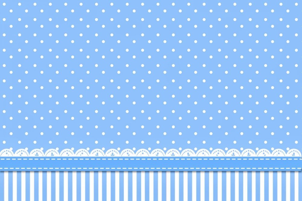 Голубой горошек