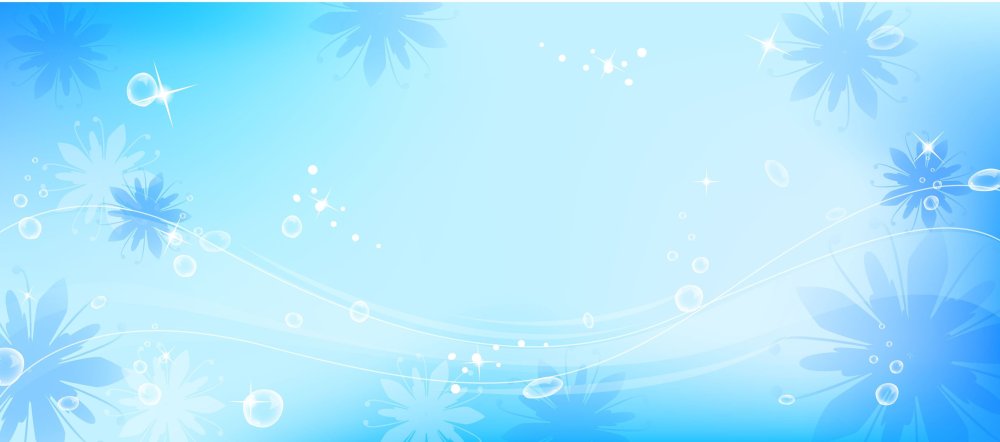 Нежный голубой фон для баннера