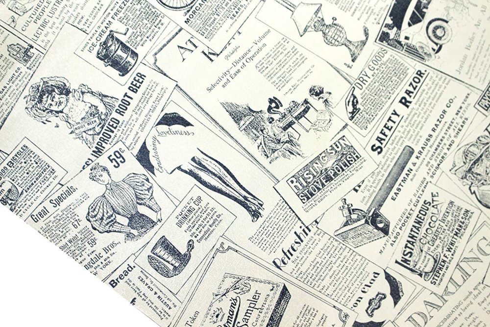 Газетный фон