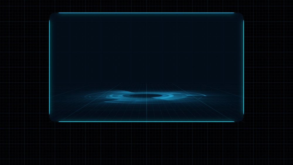 Футуристический экран