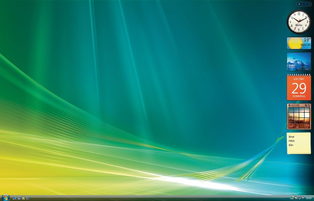 Виндовс Виста экран