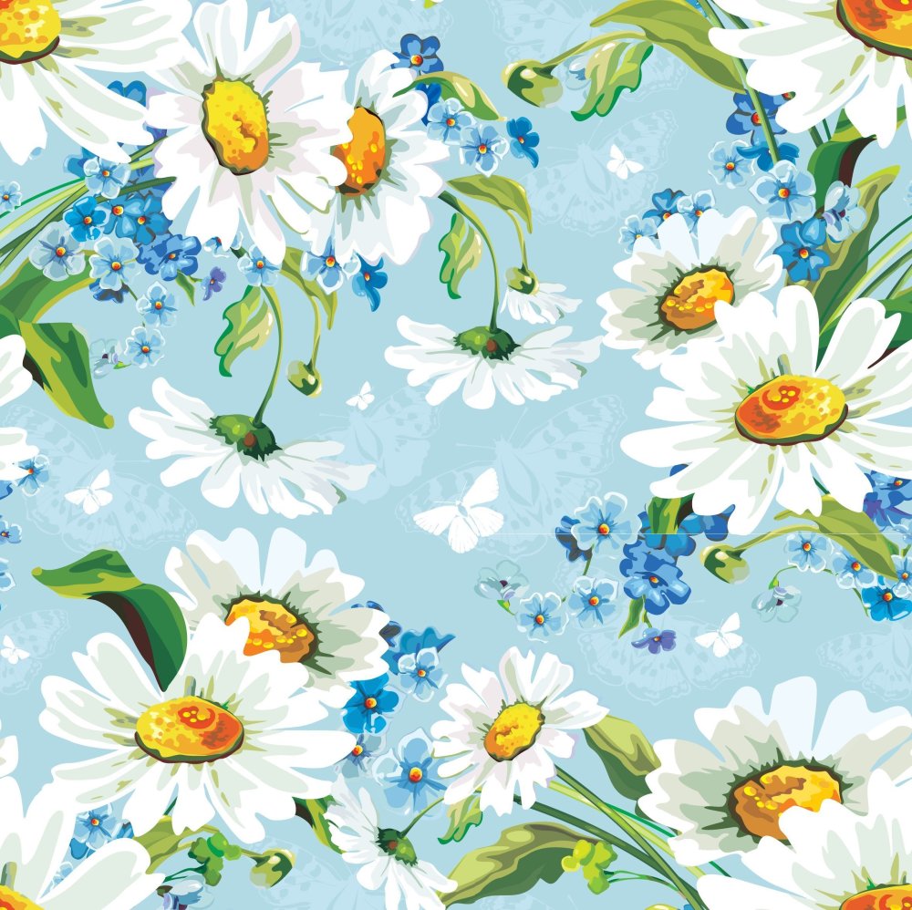 Фон для презентации ромашки