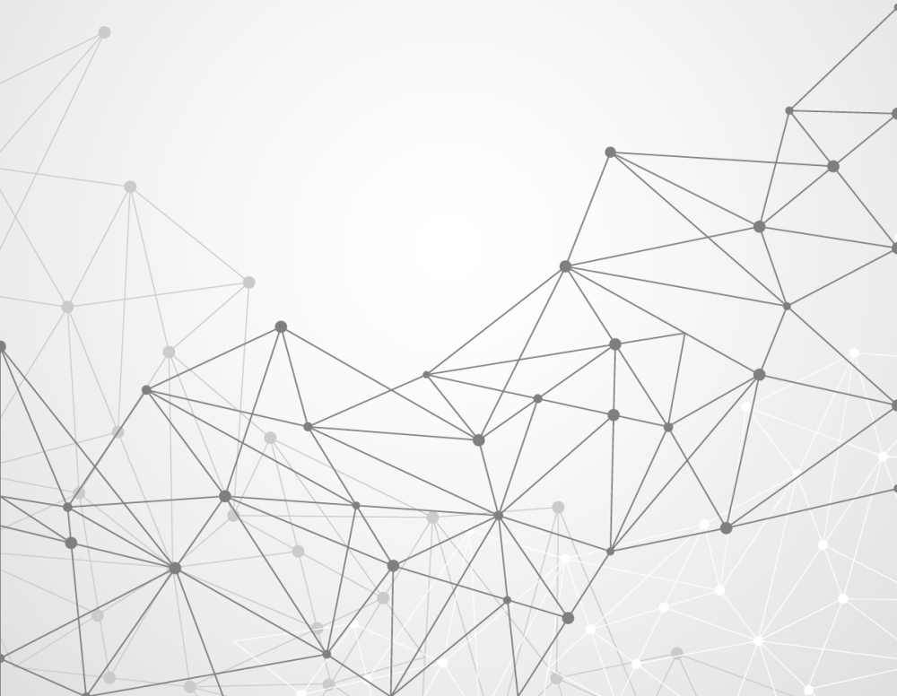 Геометрические линии на белом фоне