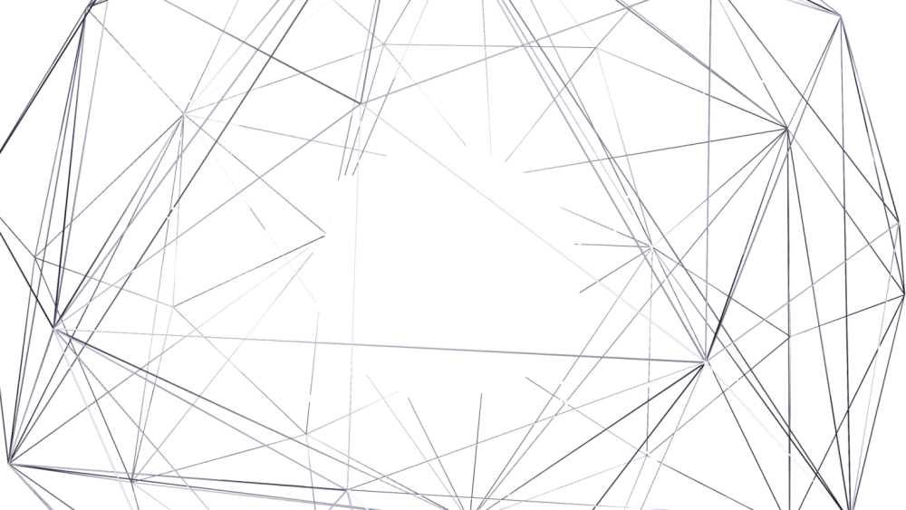 Геометрические линии на прозрачном фоне