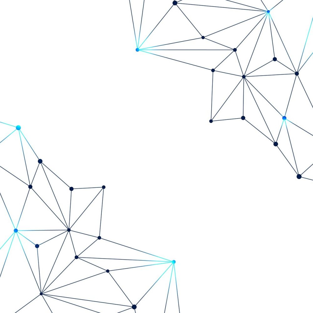 Геометрические линии на прозрачном фоне