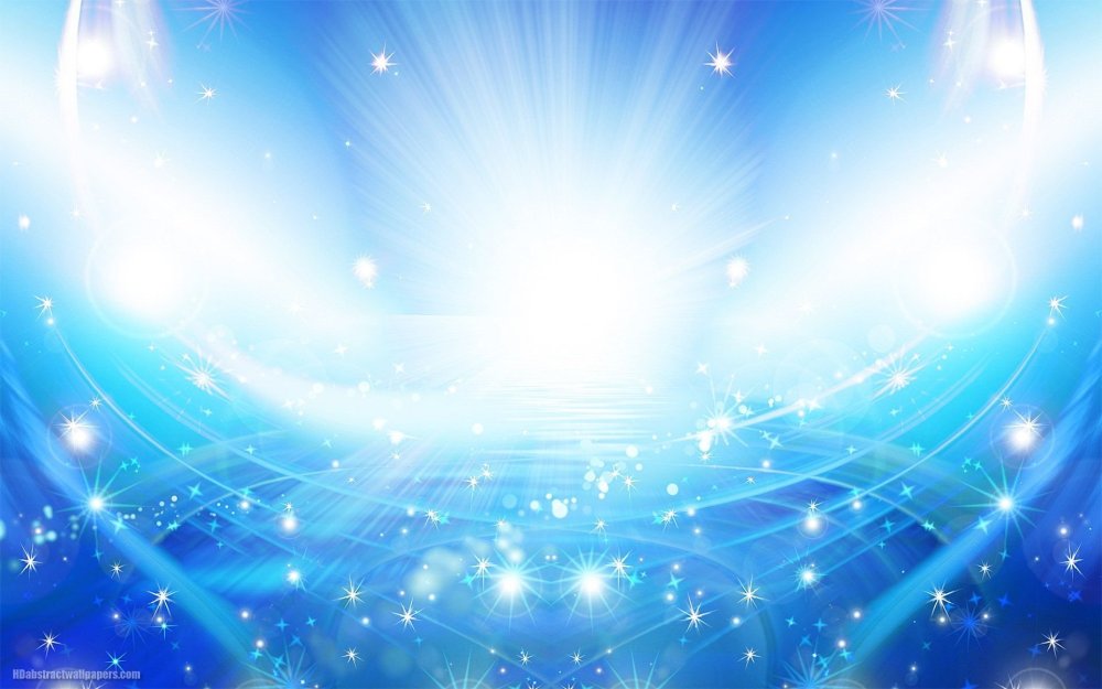 Синий абстрактный фон