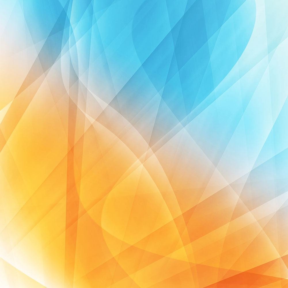 Желто голубая абстракция