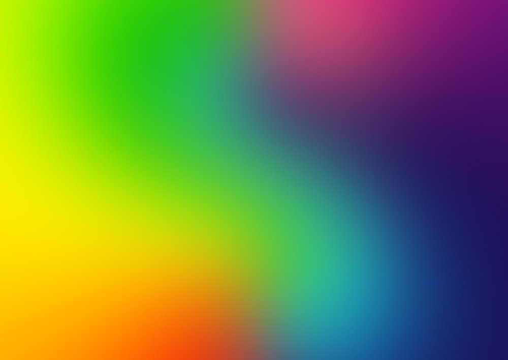 Радужное переливание цветов