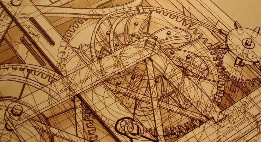 Рабочий стол синие клетки