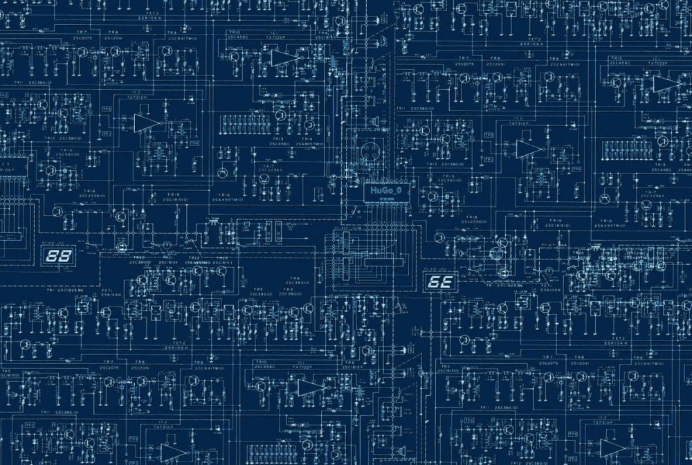 Голубой фон в клеточку