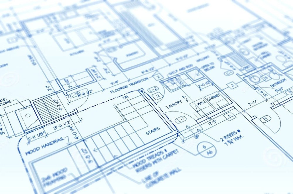 Чертежный фон