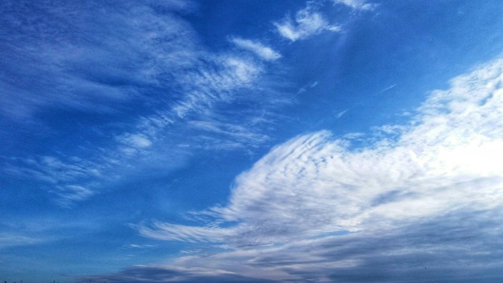 Небо с облаками