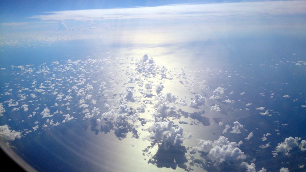 Небо вид с самолета