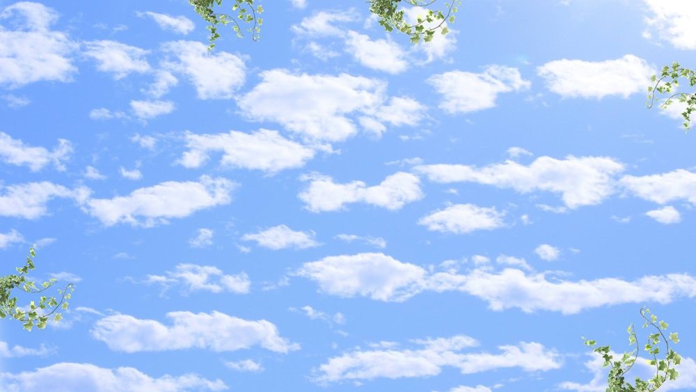 Фотообои на потолок небо с облаками