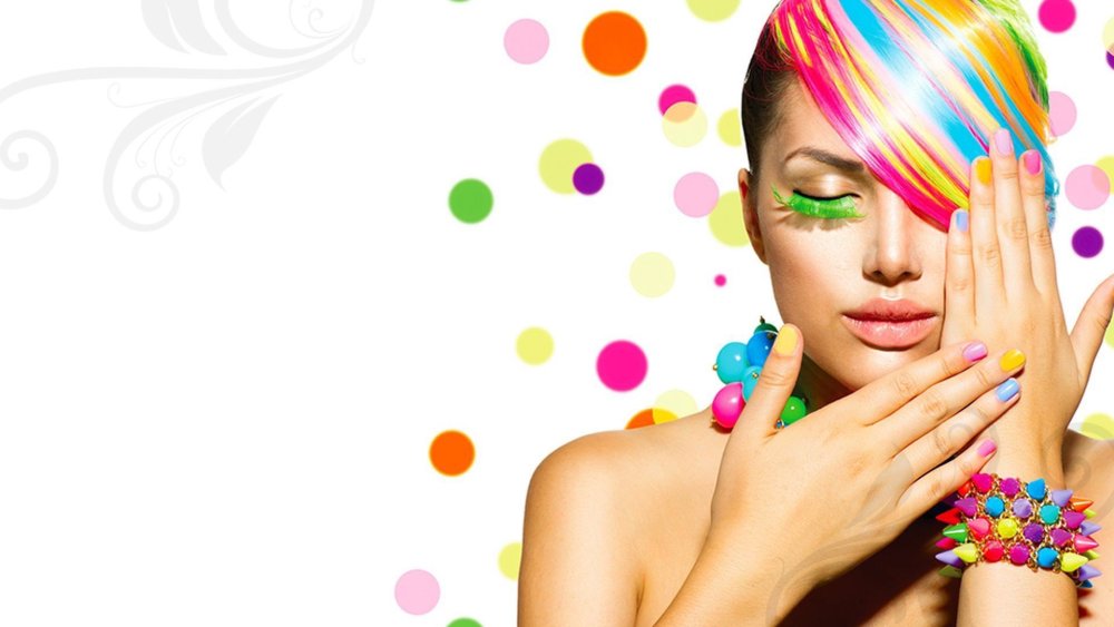 Яркий баннер для парикмахерской