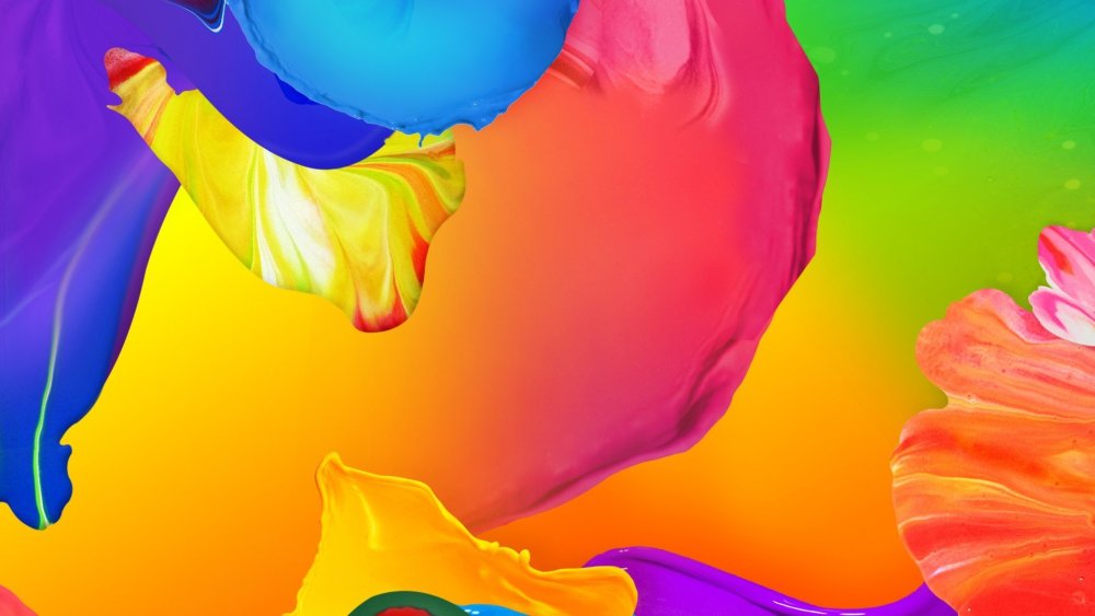 Яркие краски