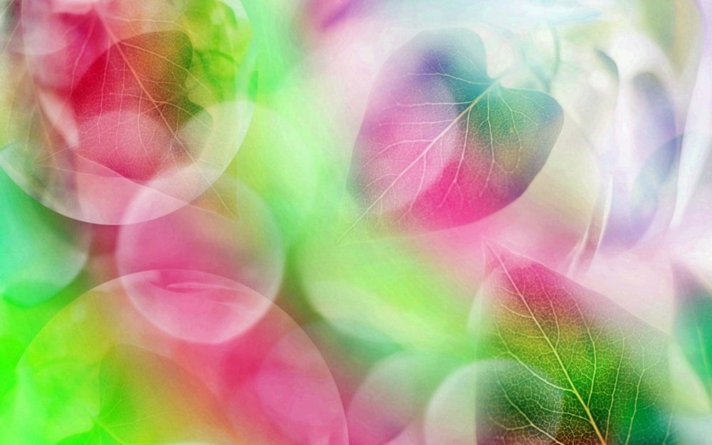 Розово зеленый фон