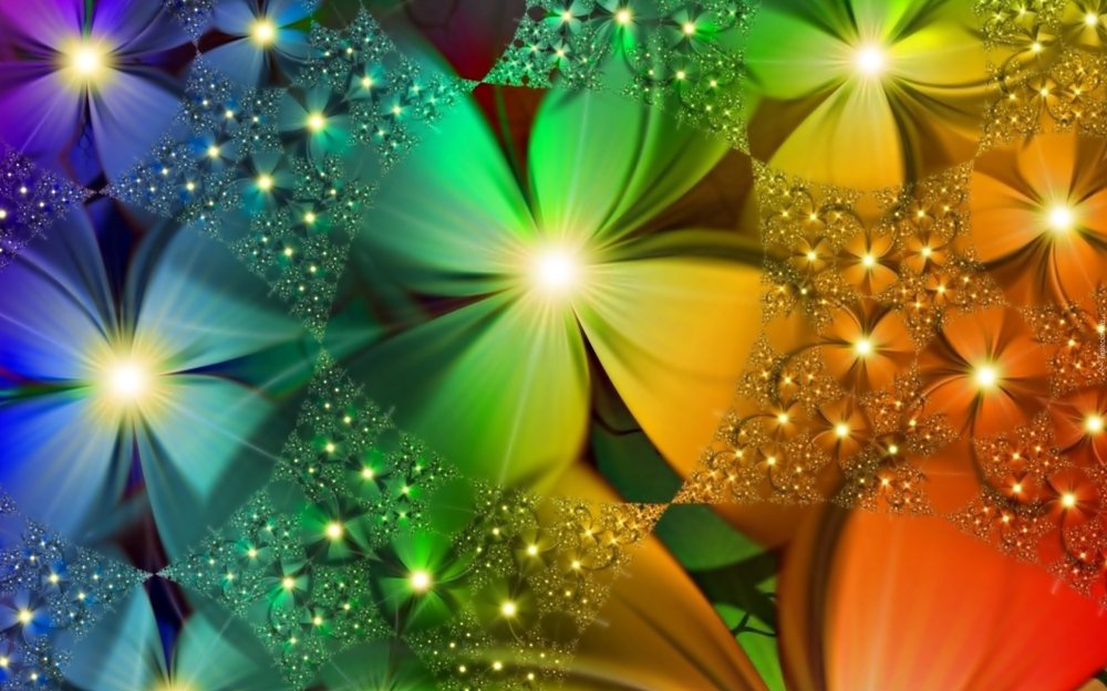 Красивый яркий фон для фотошопа