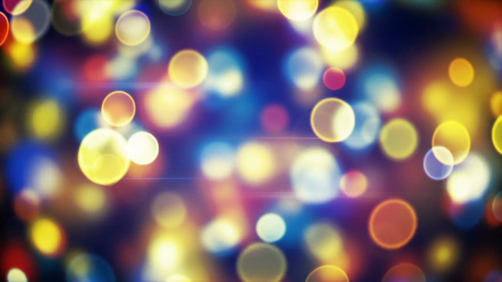 Цветное боке
