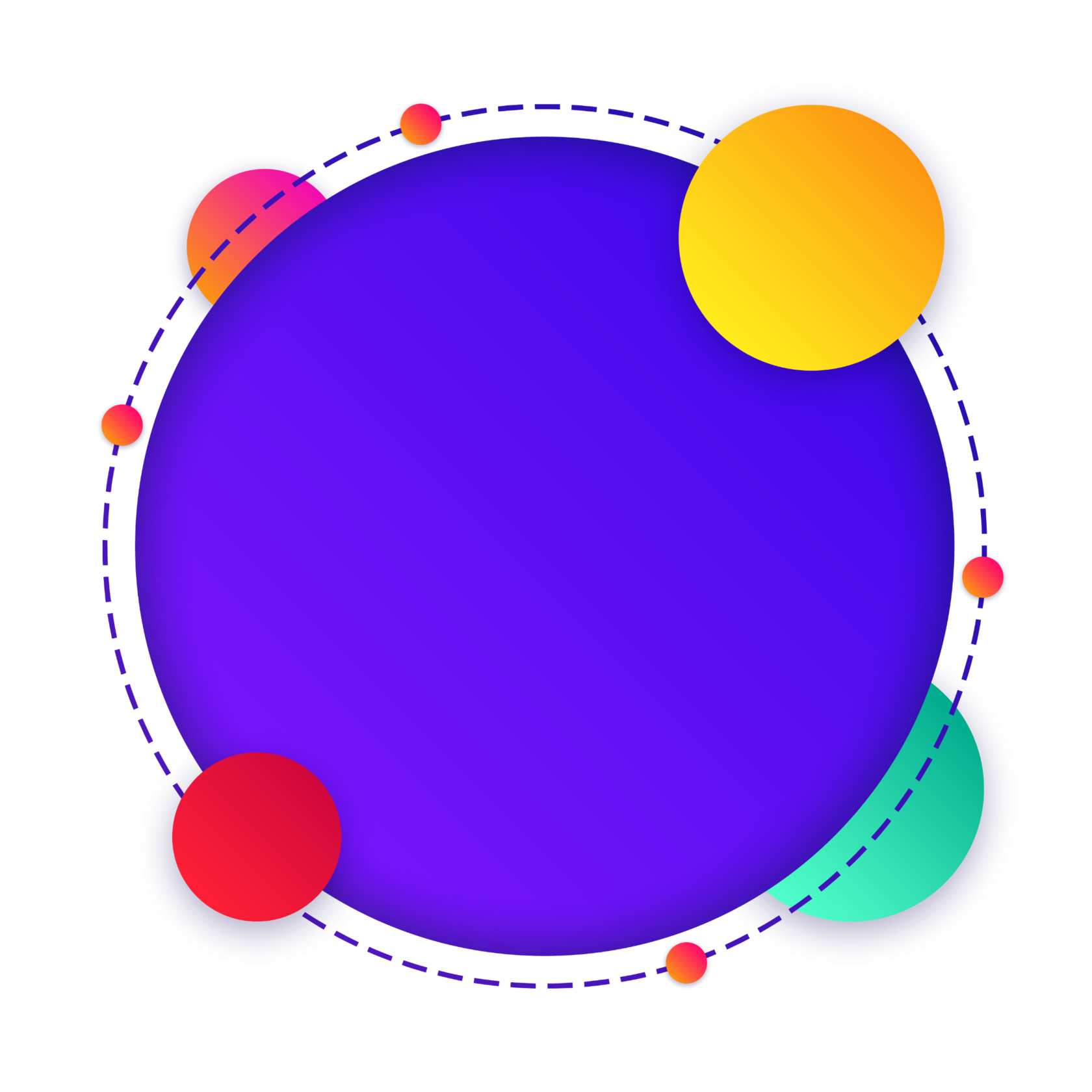 Открытый круг. Цветные кружочки. Круглые фигуры. Яркий круг. Круглые геометрические фигуры.