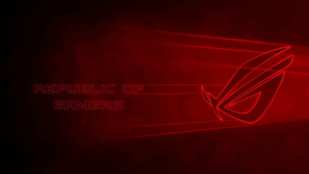 ASUS ROG красный
