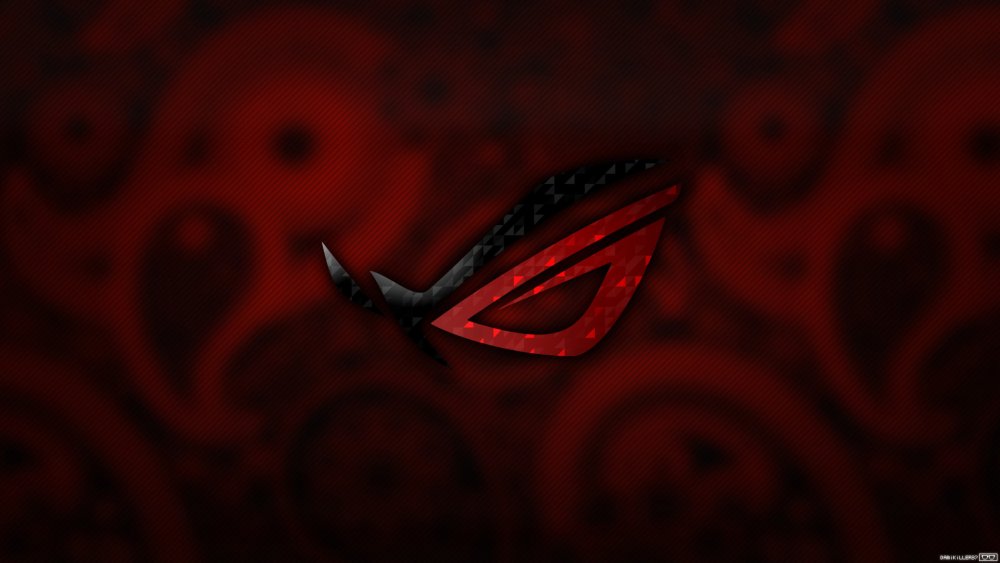 Красные геймерские обои