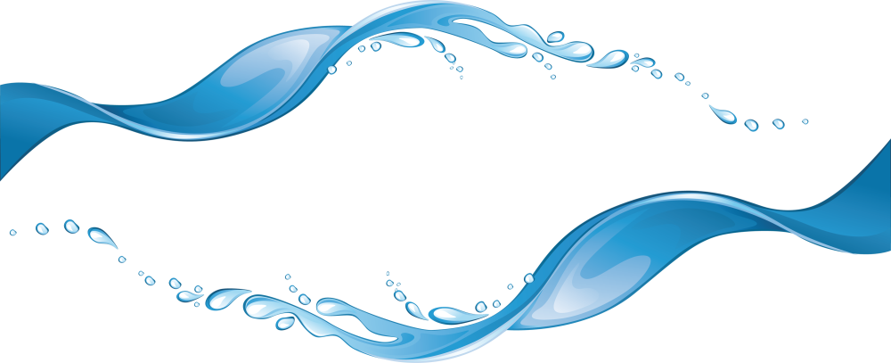 Волна на прозрачном фоне