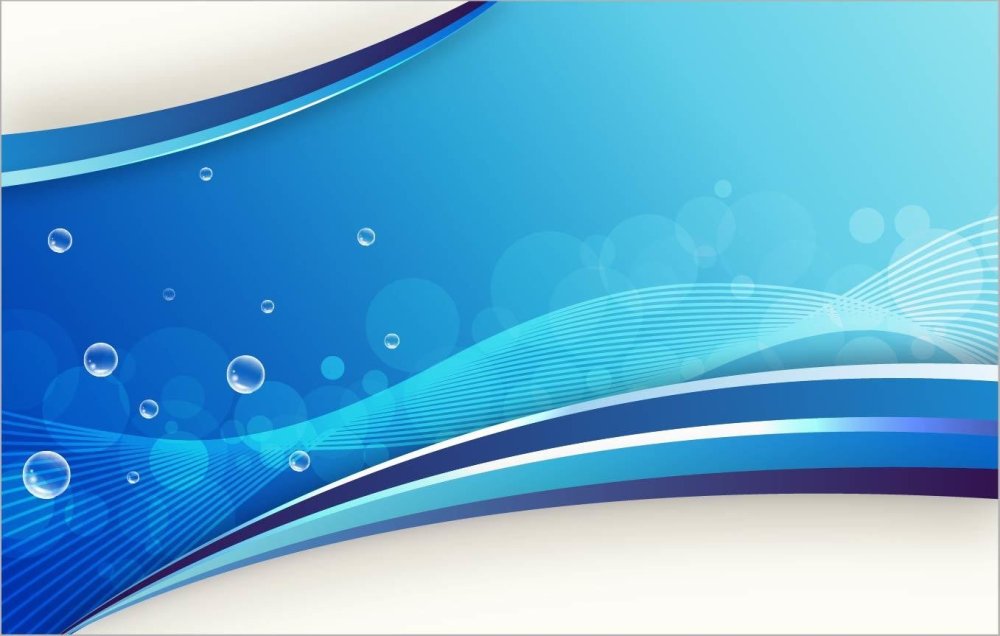 Волны мультяшные