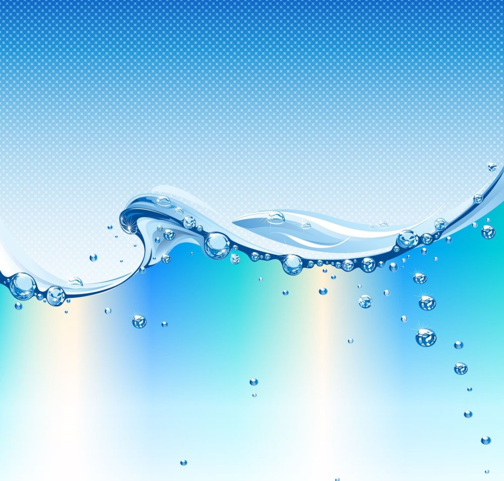 Волны мультяшные