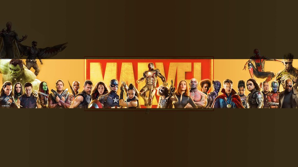 Шапка для ютуба Марвел