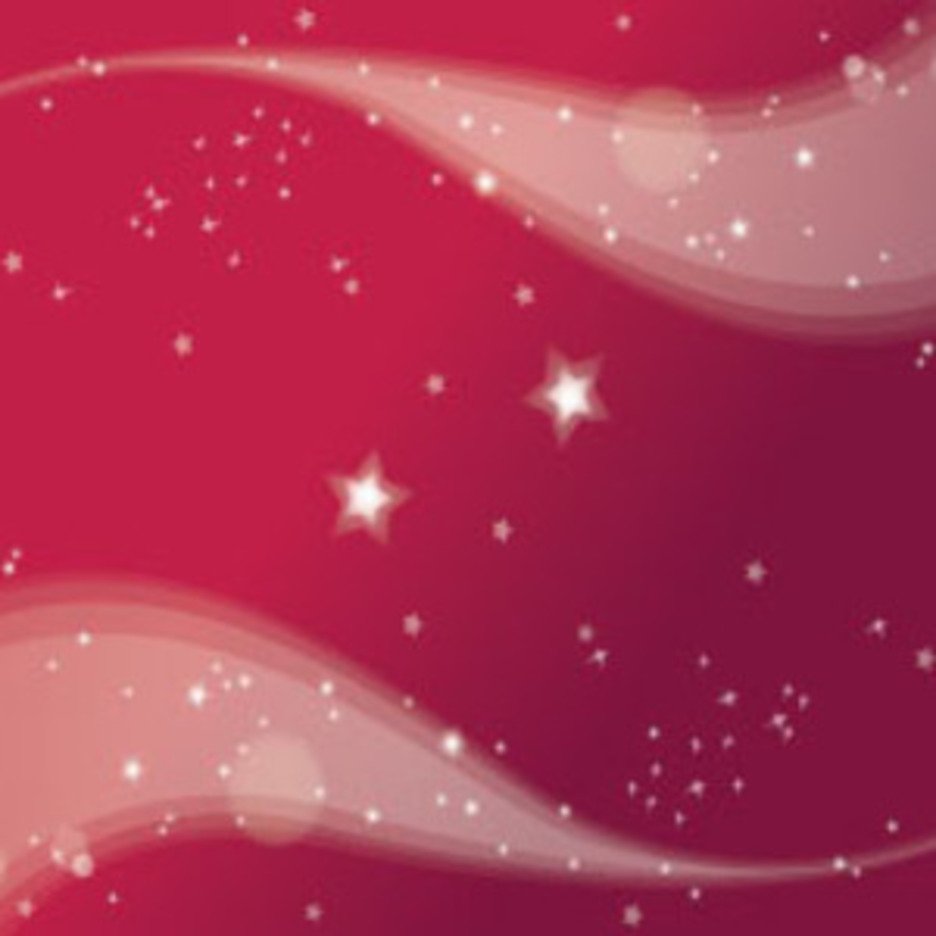 Розовый Звездный фон