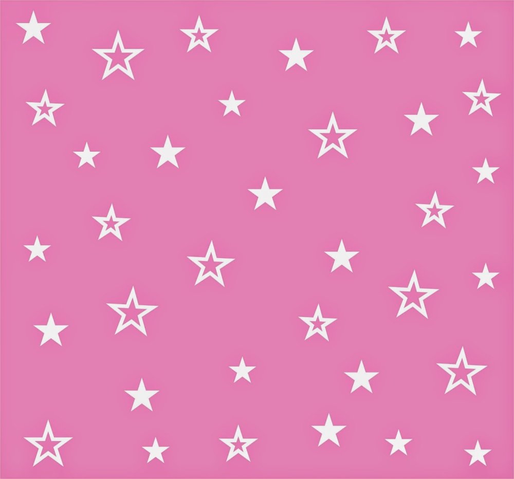 Розовый фон со звездами