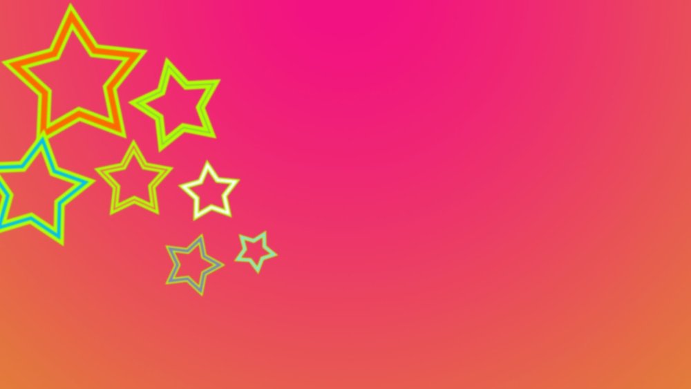 Розовый фон со звездочками