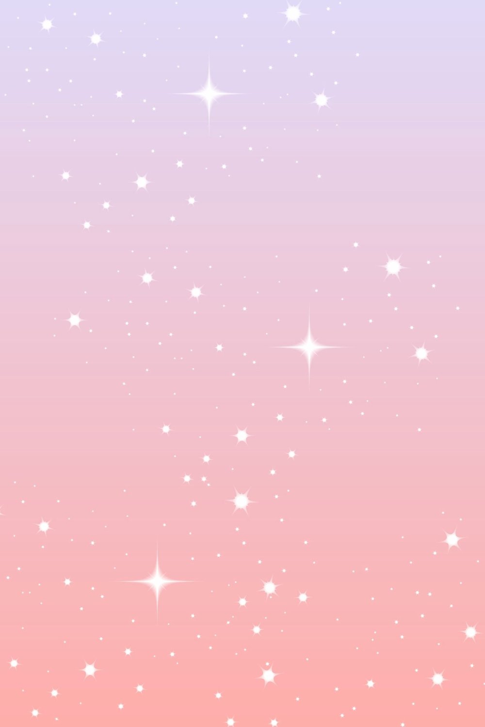 Розовый фон с золотыми звездами