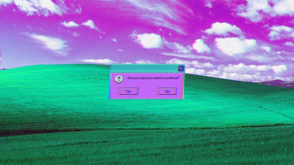 Фон в стиле Dream Core