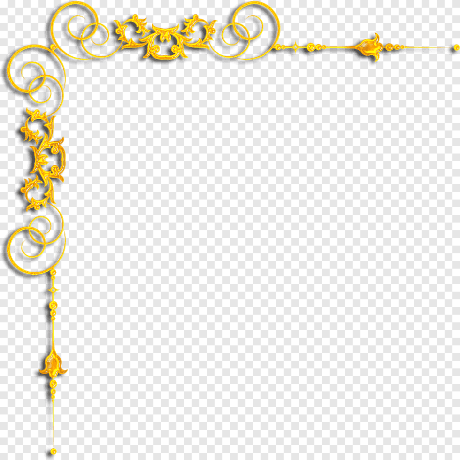 Красивые золотые рамки для текста