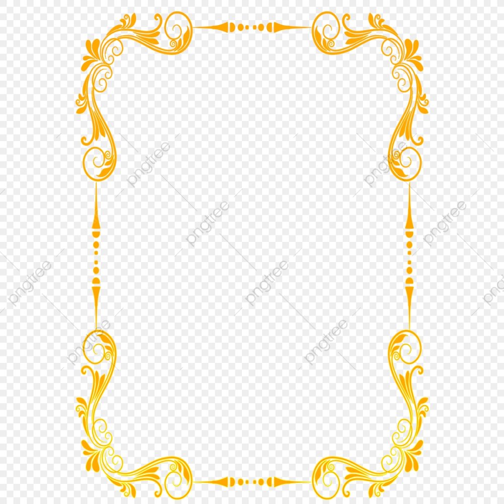 Рамка вензеля золото