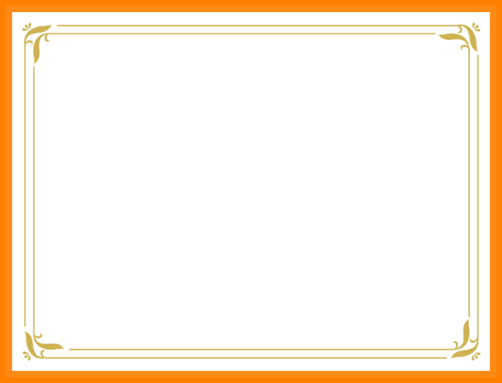 Рамка для текста деловая