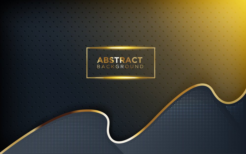 Фон для визитки черный с золотым