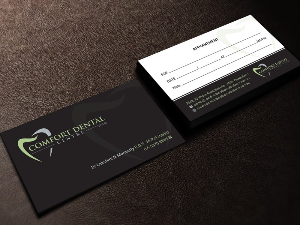 Визитка стоматолога