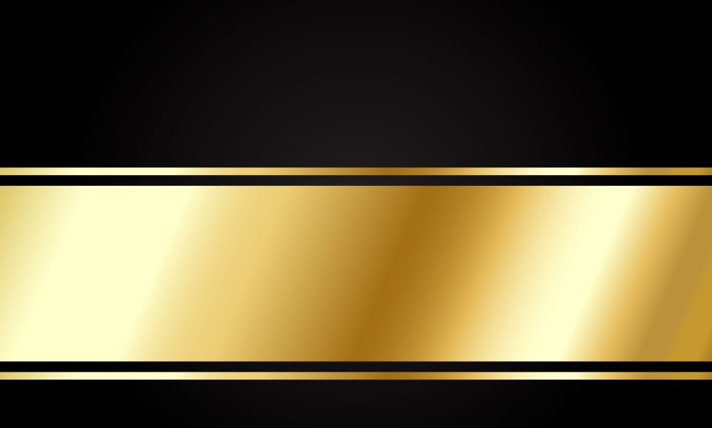 Золотые полосы на черном фоне