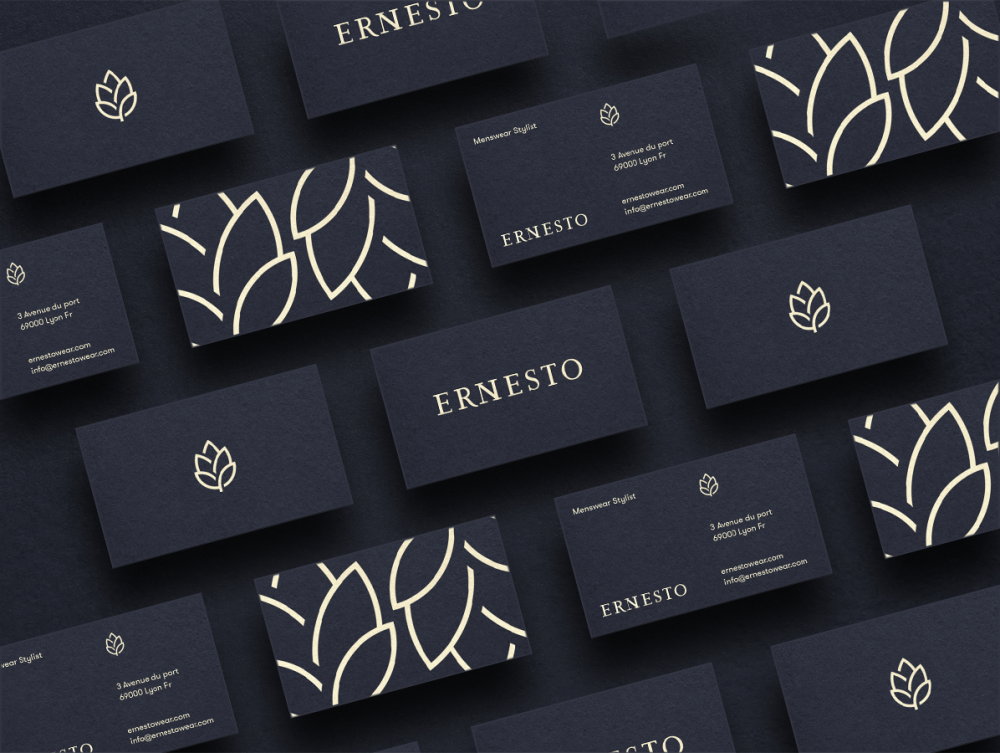 Стильный логотип дизайнера