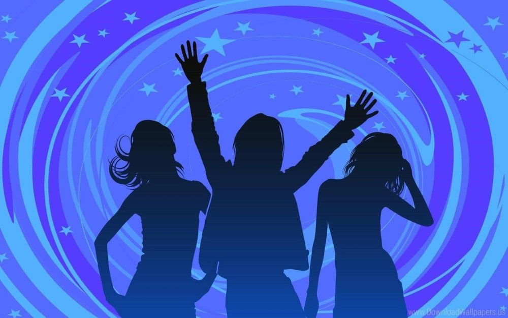 Фон для объявления дискотеки