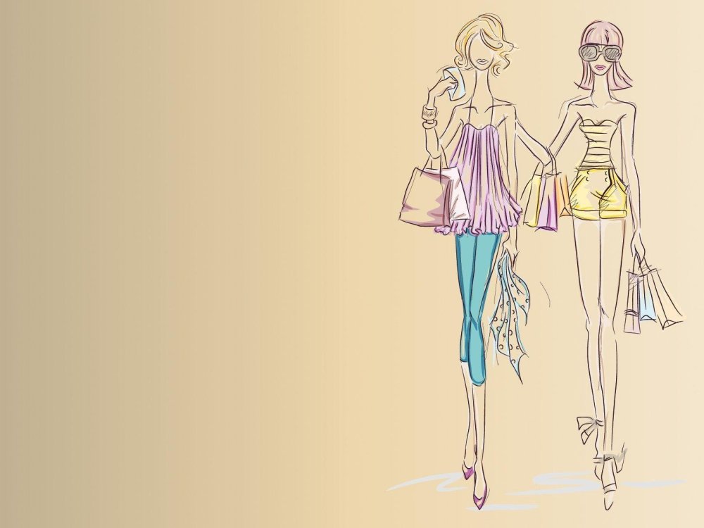 Фон для презентации мода