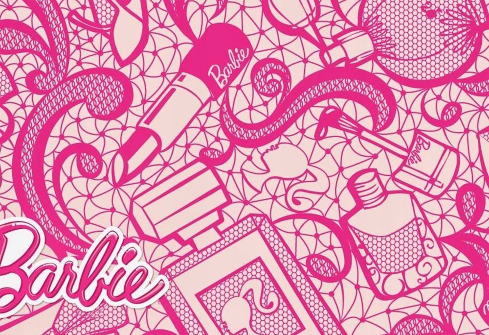 Фон в стиле Барби