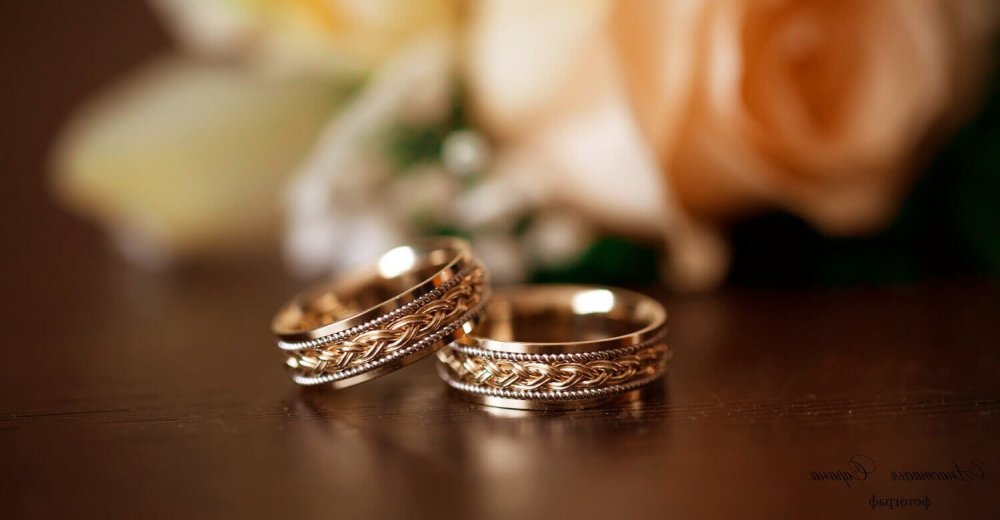 Обручальные кольца фотосессия