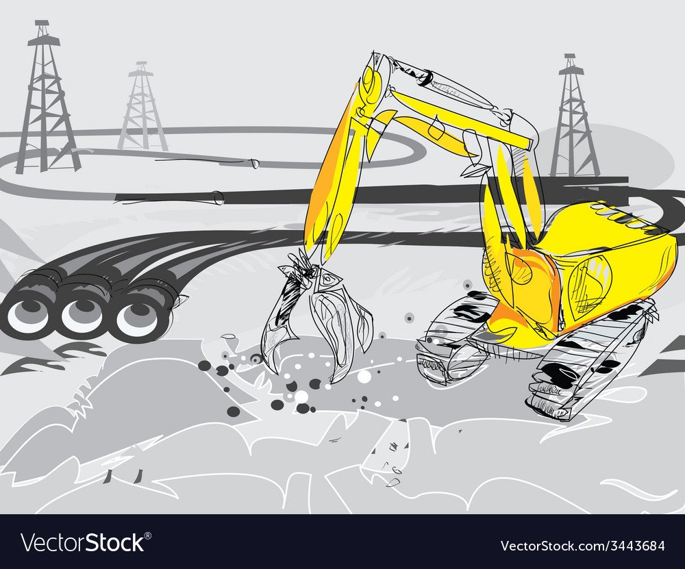 Газопровод вектор