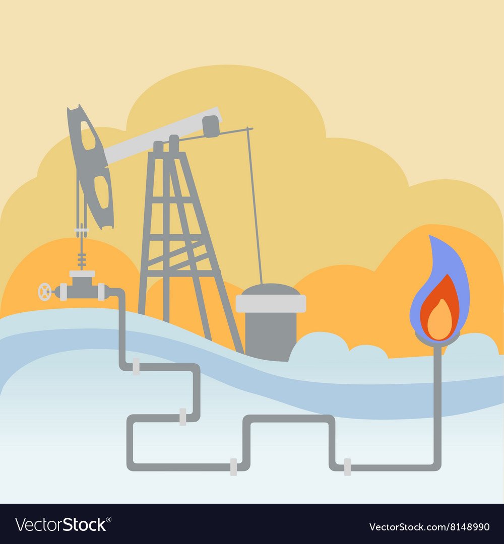 Газовая промышленность рисунок