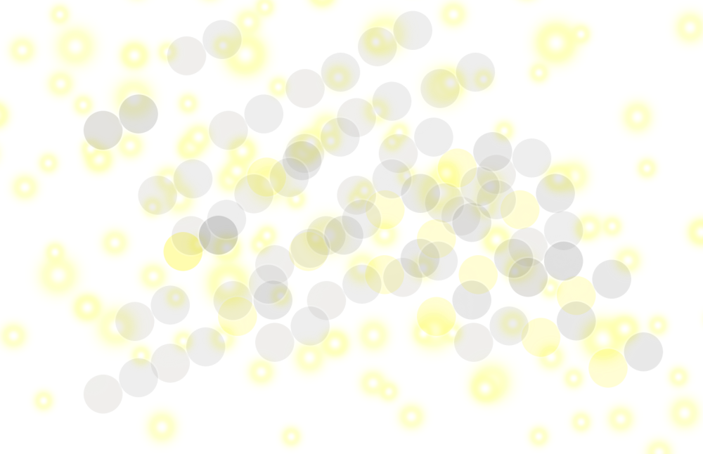 Желтые блики на прозрачном фоне